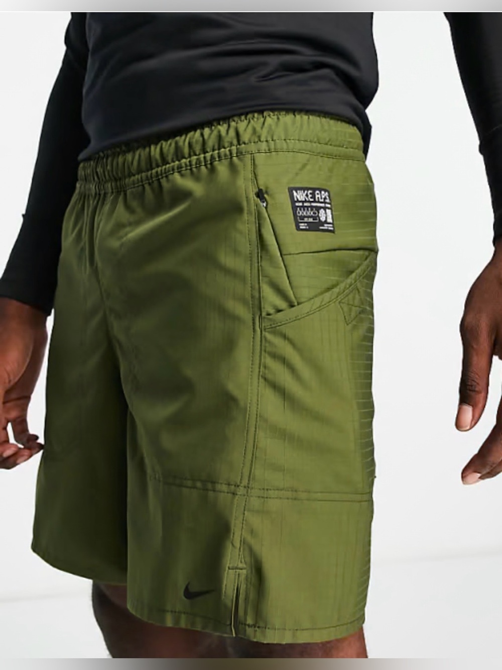 Nike Training Axis Therma-FIT ADV shorts in khaki |